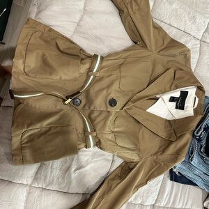 Mango Camel Blazer with Belt